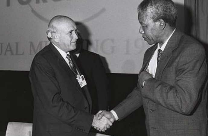 Mandela y Klerk